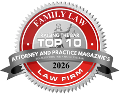 Family Law | Raising The Bar | Top 10 Law Firm - Attorney And Practice Magazine | 2026